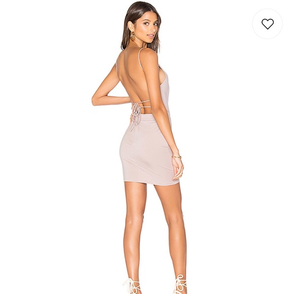 Solange Mini Dress in Mauve - Picture 1 of 4